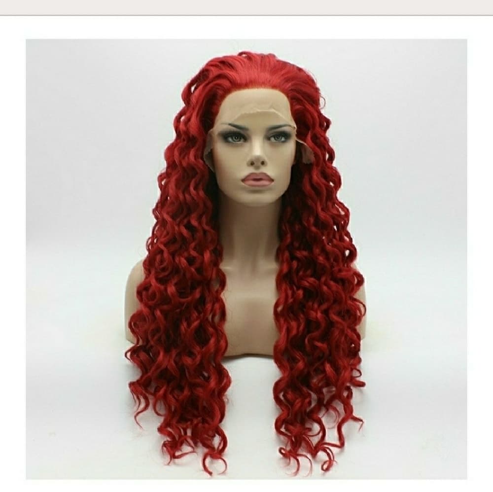 Red Beauty LaceFront Wig Wig 22-24inches!! - Thumbnail 3