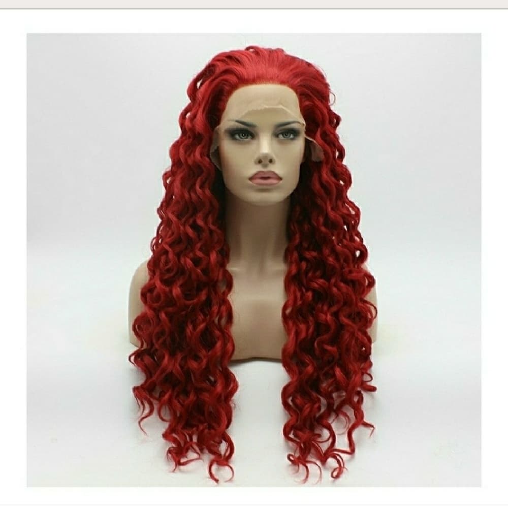 Red Beauty LaceFront Wig Wig 22-24inches!! - Thumbnail 6