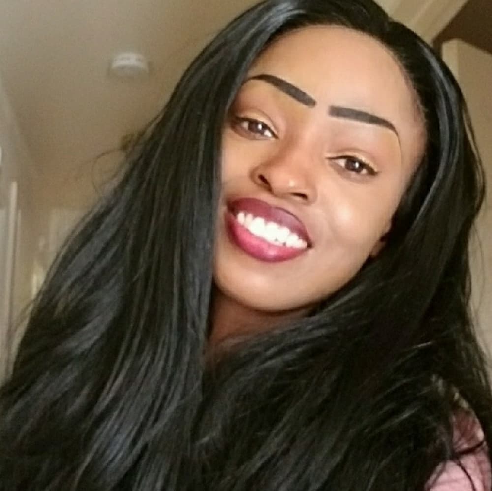 Used Straight Black Layered LaceFront Wig 28 - Thumbnail 3