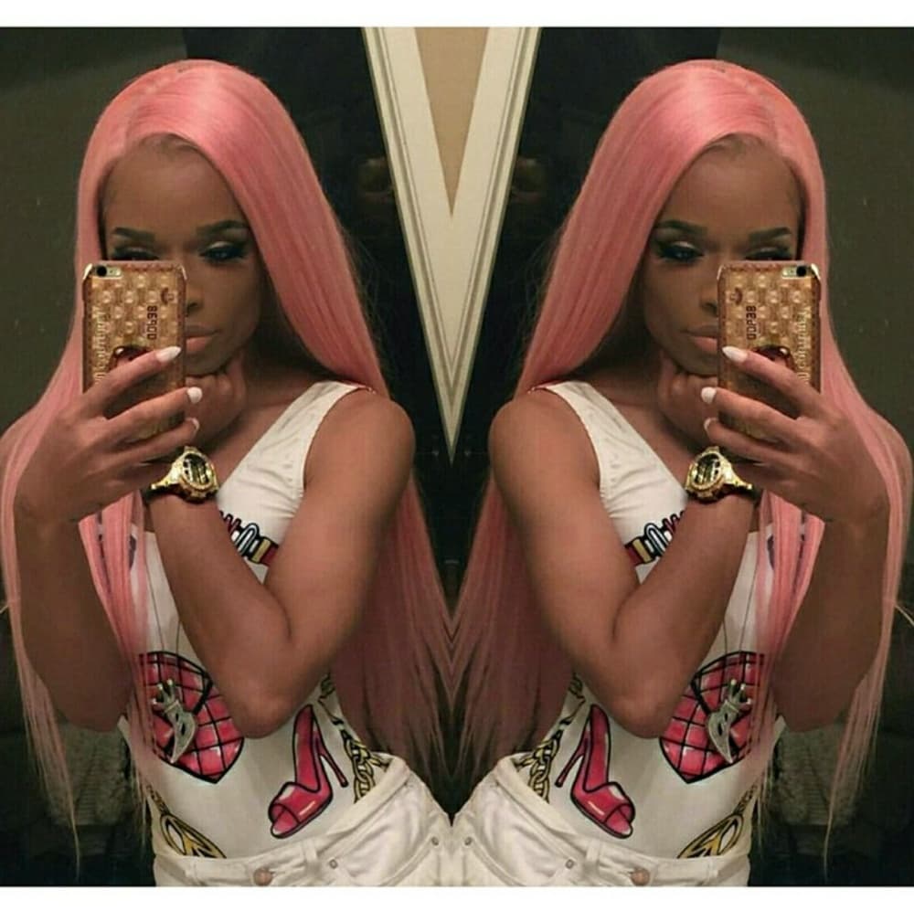 Pink Beauty Wig - Thumbnail 8