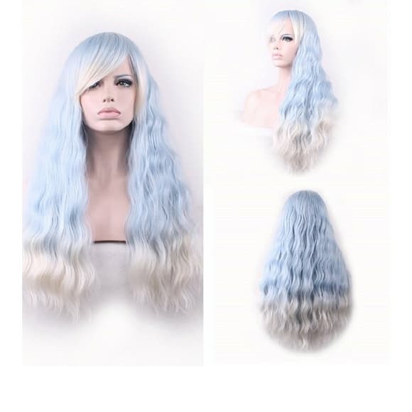 Light Blue/Light White Wig - Thumbnail 5