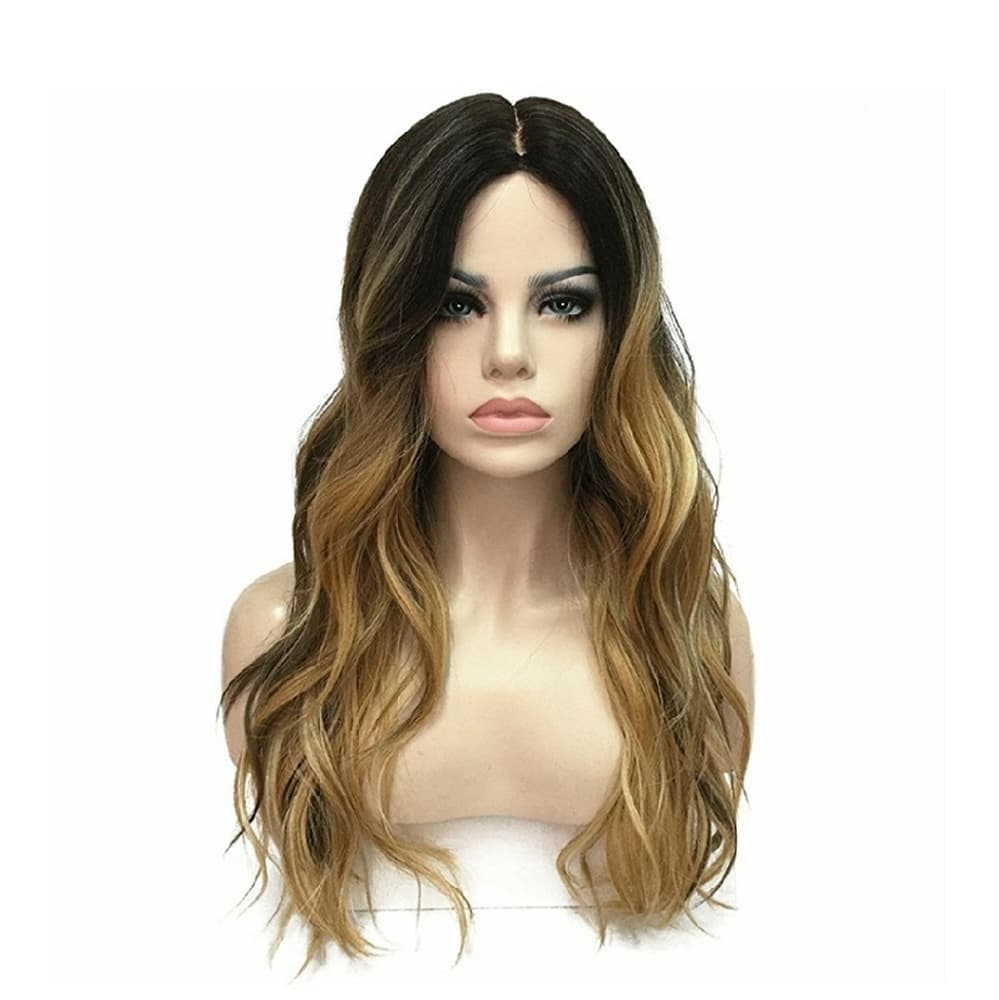 Brown/Blonde Beauty Wig - Thumbnail 5