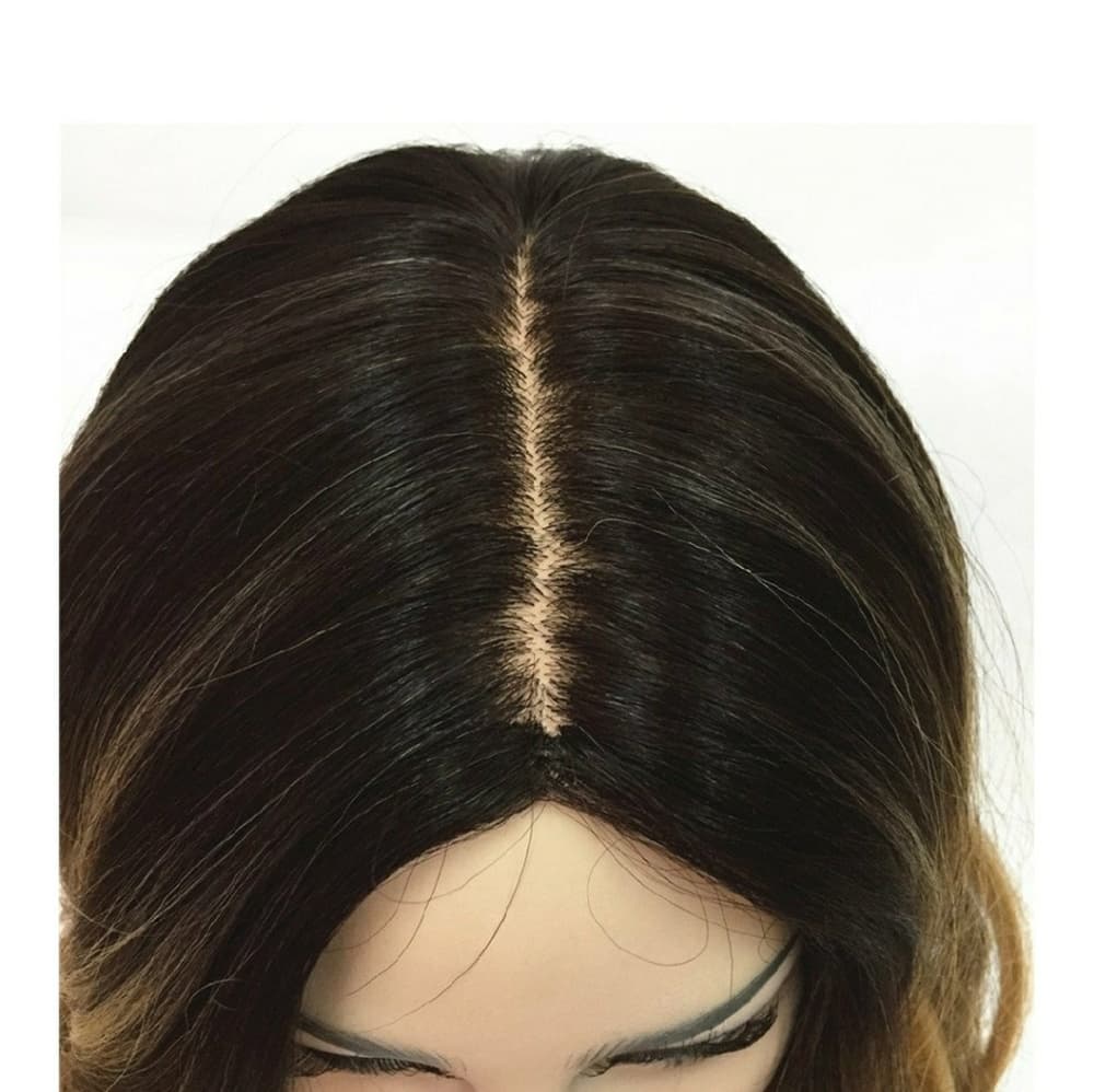 Brown/Blonde Beauty Wig - Thumbnail 4