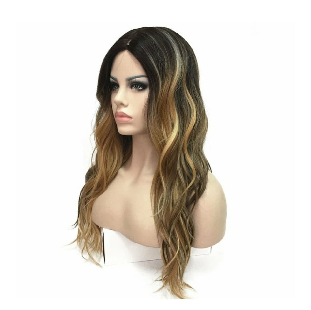 Brown/Blonde Beauty Wig - Thumbnail 3