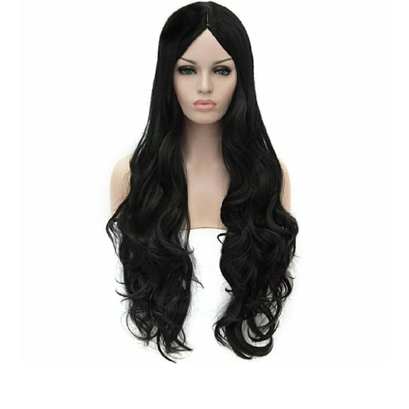 Black Wavy Beauty Wig - Thumbnail 9