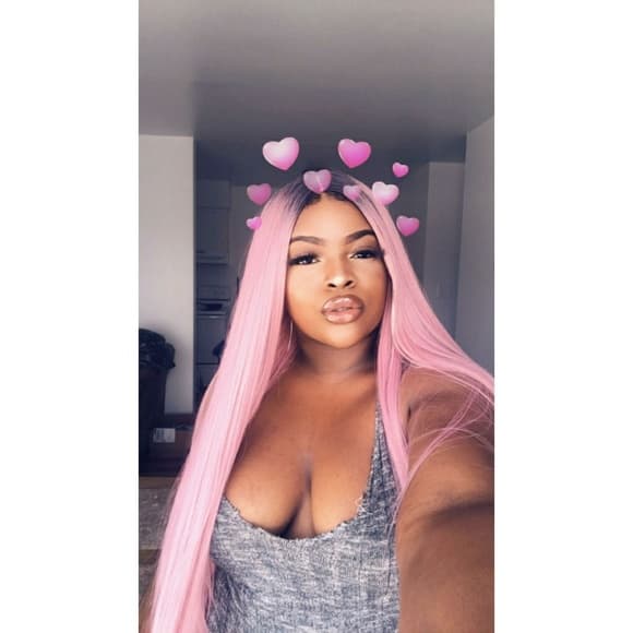 Ombre Pink Beauty Wig - Thumbnail 6