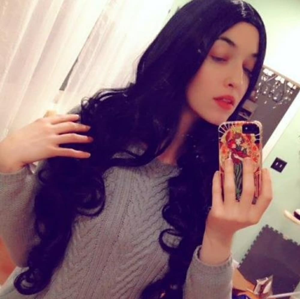 Black Wavy Beauty Wig - Thumbnail 6
