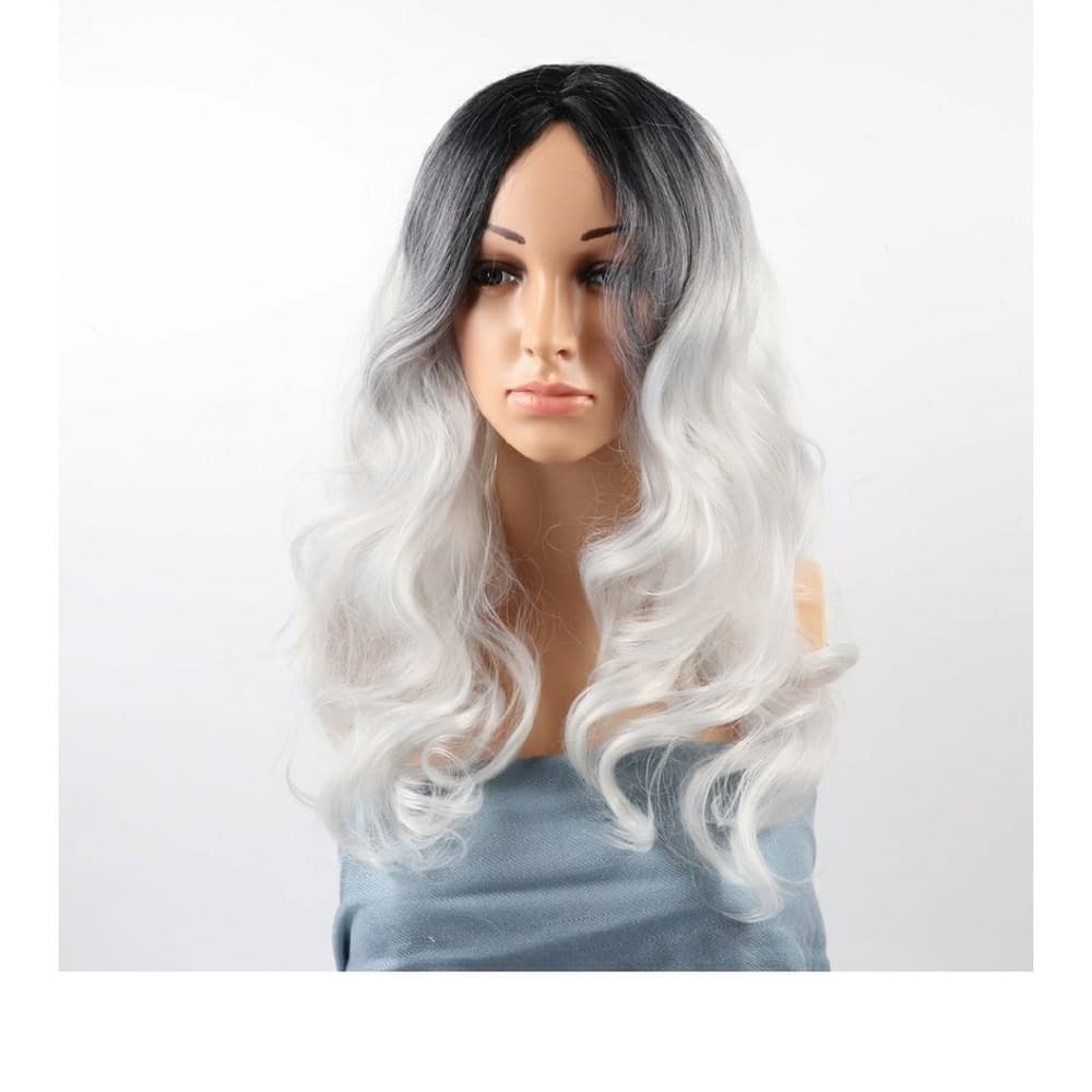 Gray Ombre Beauty Wig - Thumbnail 5