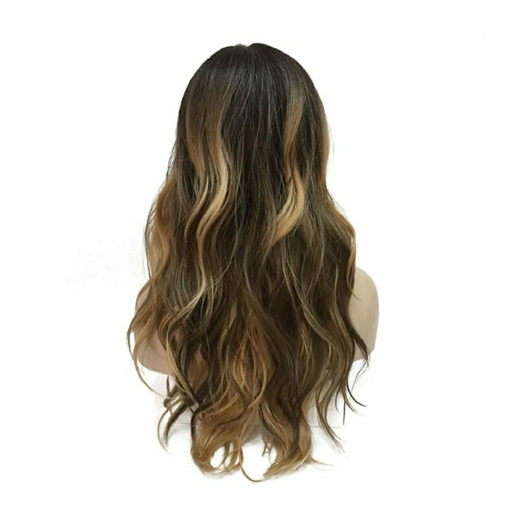Brown/Blonde Beauty Wig - Thumbnail 2