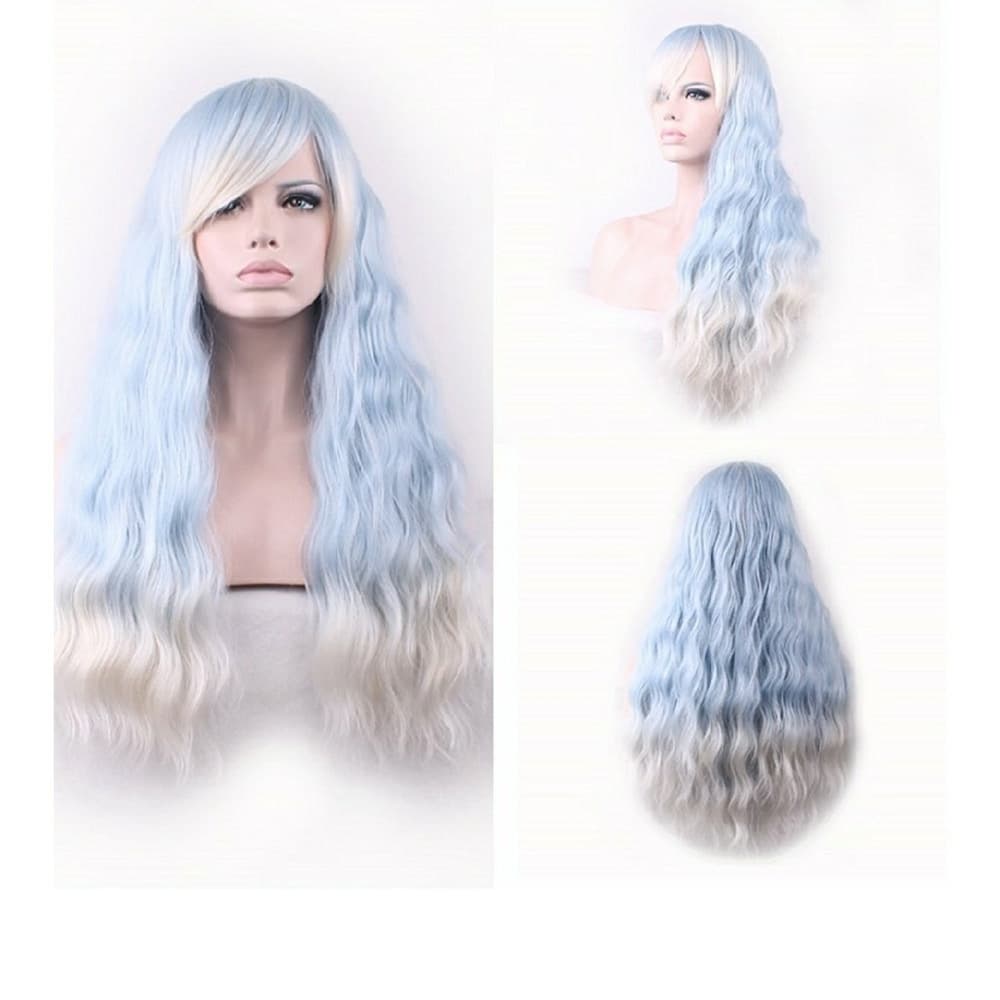 Light Blue/Light White Wig - Thumbnail 4