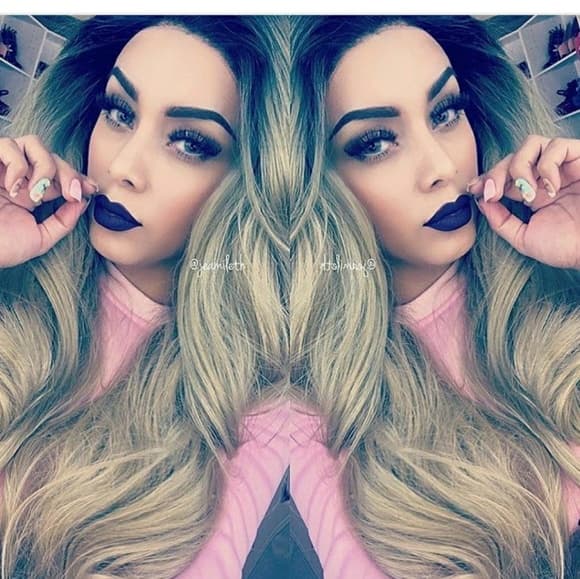 Ombre Blonde Beauty LaceFront Wig Wig 22-24inches - Thumbnail 2