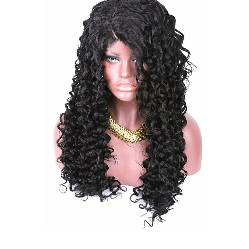 Curly Wave LaceFront Wig 22-24inches - Thumbnail 4