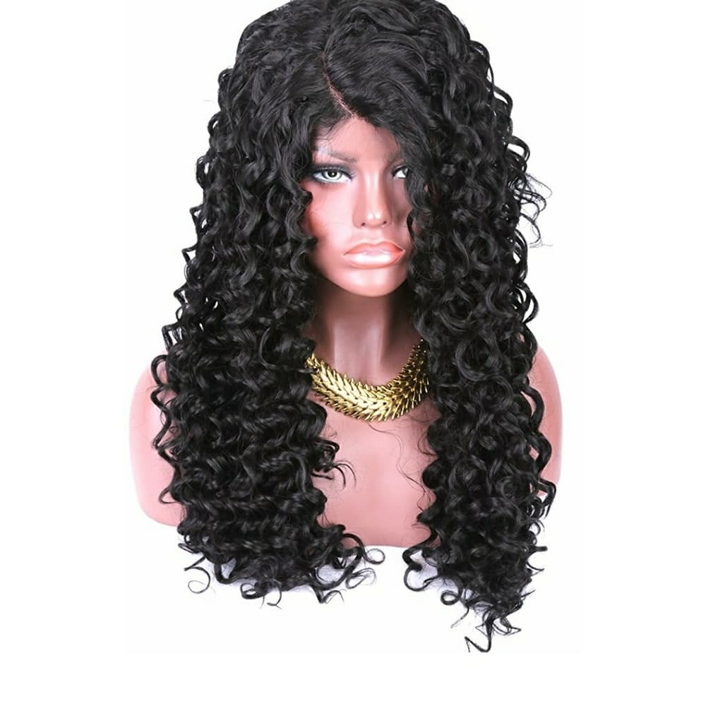 Curly Wave LaceFront Wig 22-24inches - Thumbnail 5