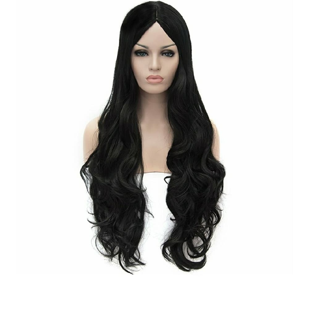 Black Wavy Beauty Wig - Thumbnail 8