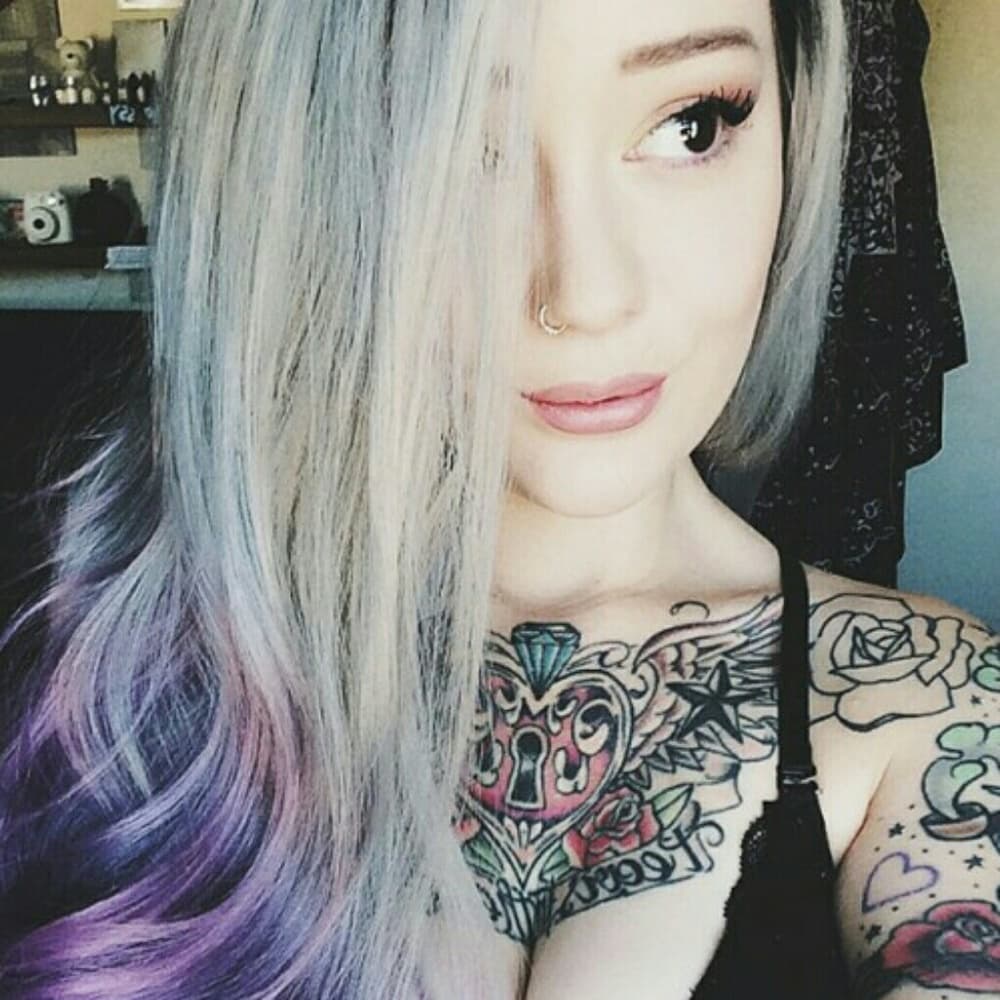 Ombre Purple Beauty Lacefront Wig 22-26 inches!! - Thumbnail 3