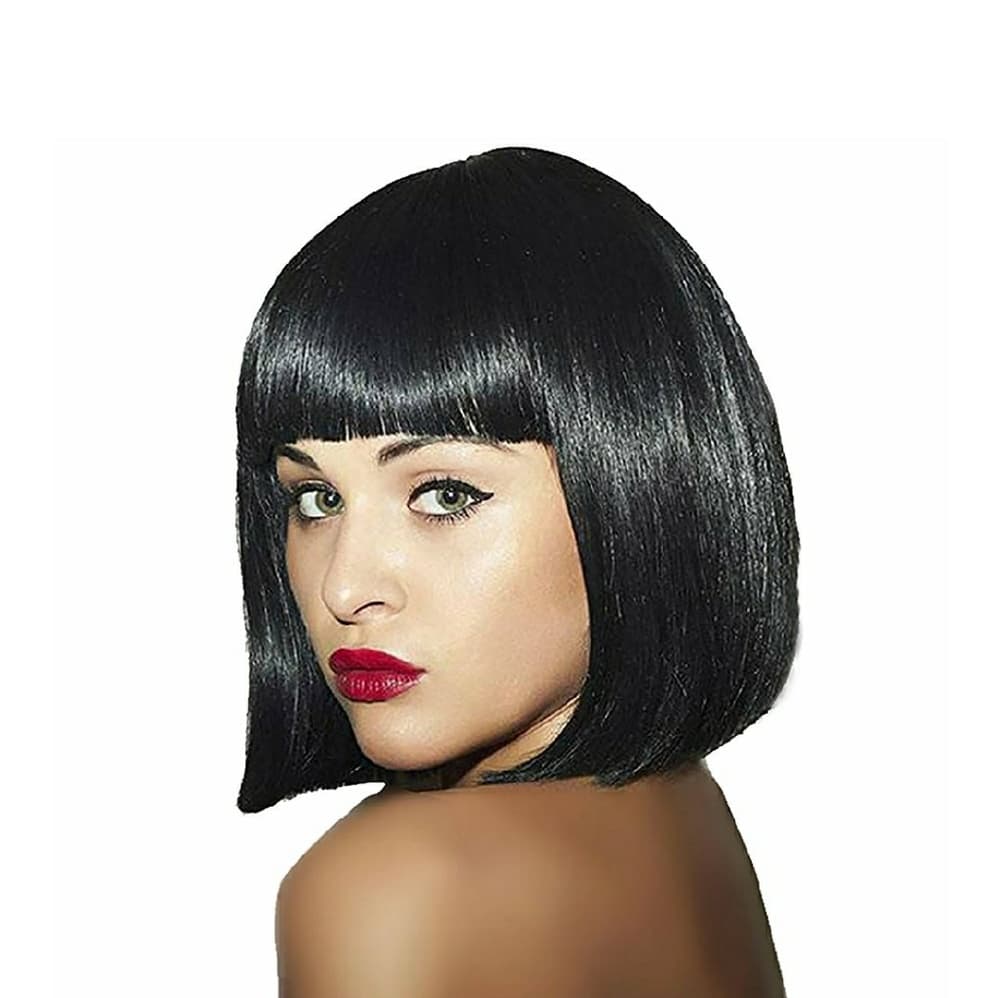 Black Bob Beauty Wig - Thumbnail 4