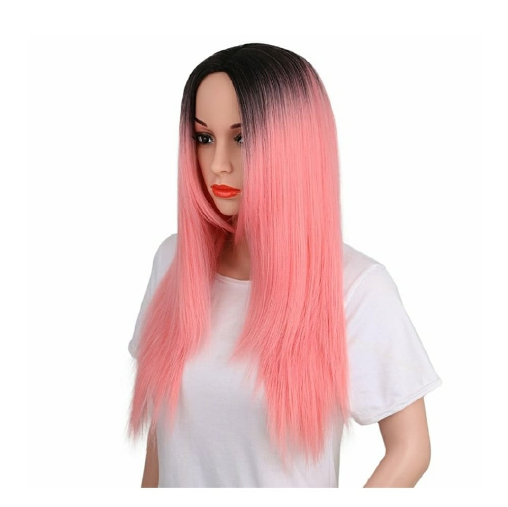 Ombre Pink Beauty Wig - Thumbnail 2