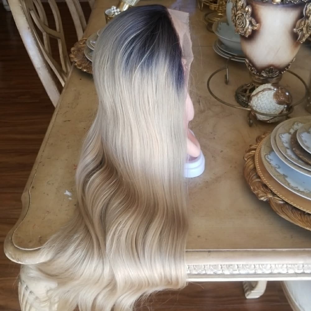 Ombre Blonde Beauty LaceFront Wig - Thumbnail 3