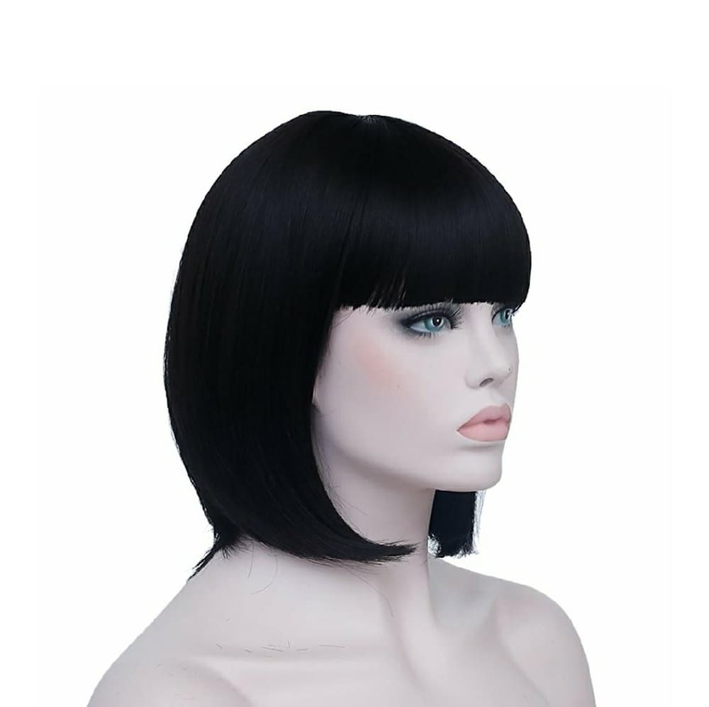 Black Bob Beauty Wig - Thumbnail 2