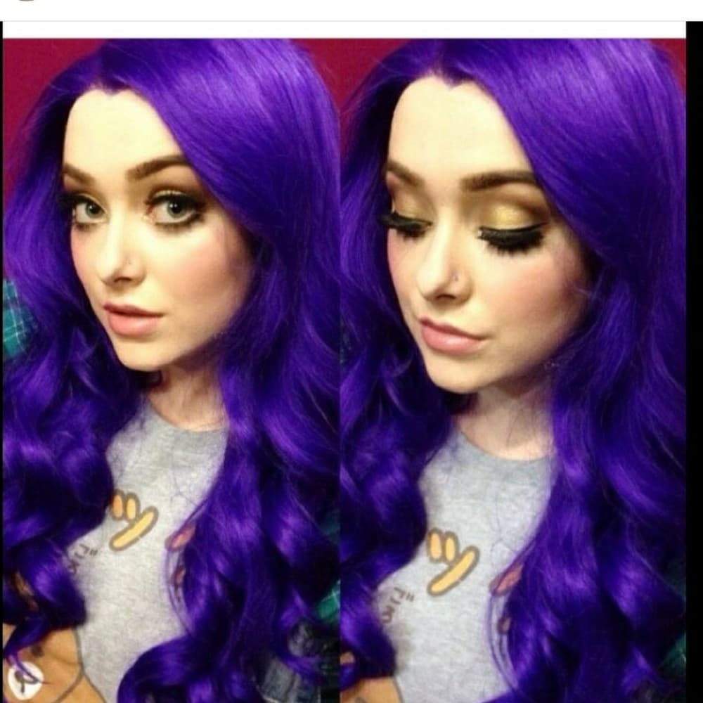 Purple Beauty LaceFront Wig 22-24inches!!