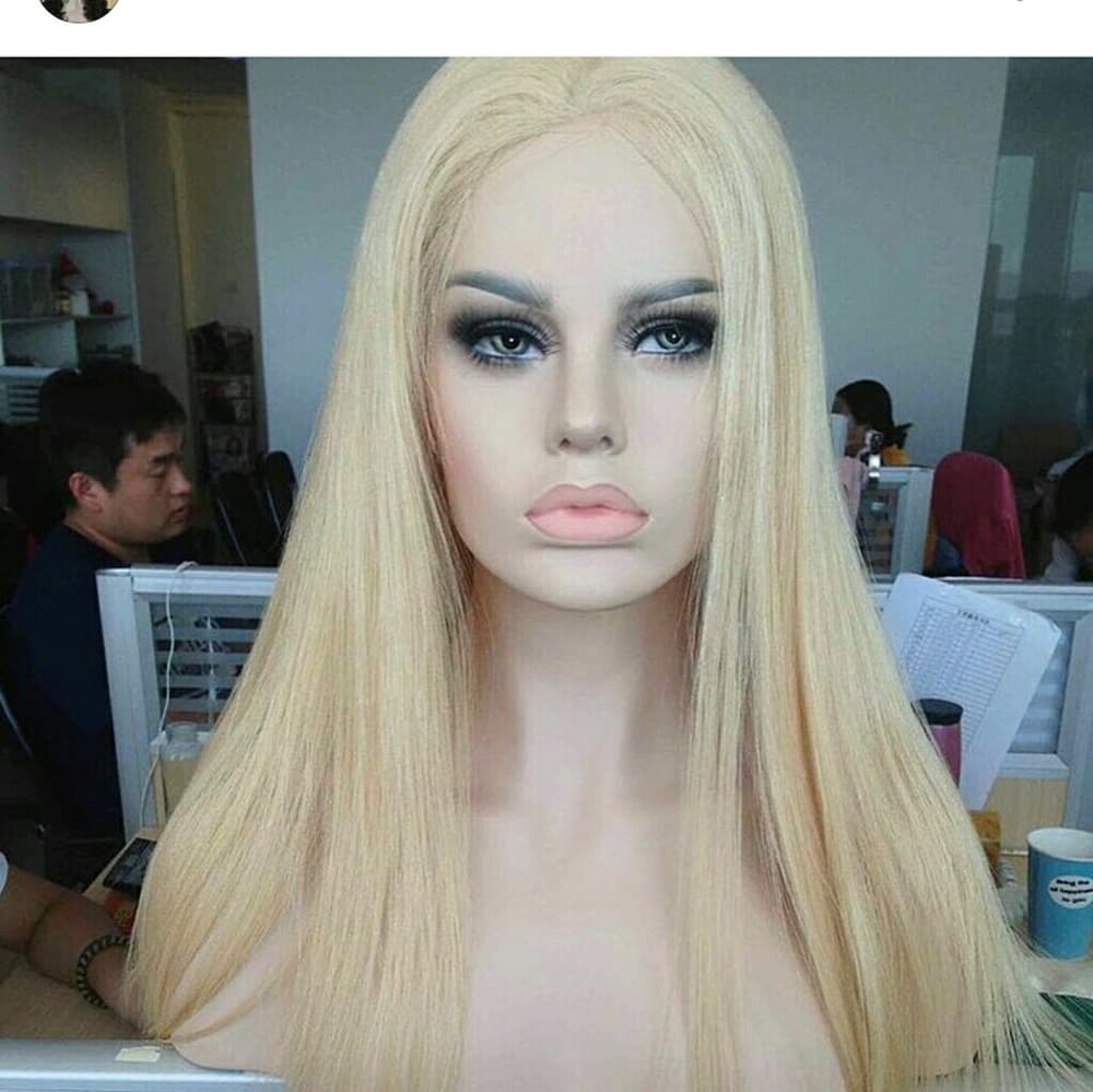 Blonde Beauty Human Hair Lacefront Wig