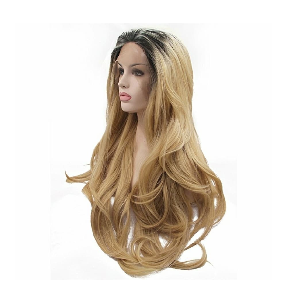 Ombre Blonde Beauty LaceFront Wig Wig 22-24inches! - Thumbnail 3