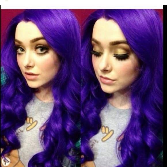 Purple Beauty LaceFront Wig 22-24inches!! - Thumbnail 2