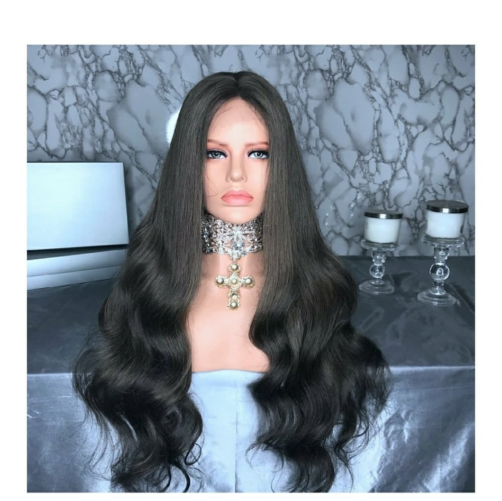 Virgin Glueless Brazilian Lacefront Wig 24-26 inch - Thumbnail 5