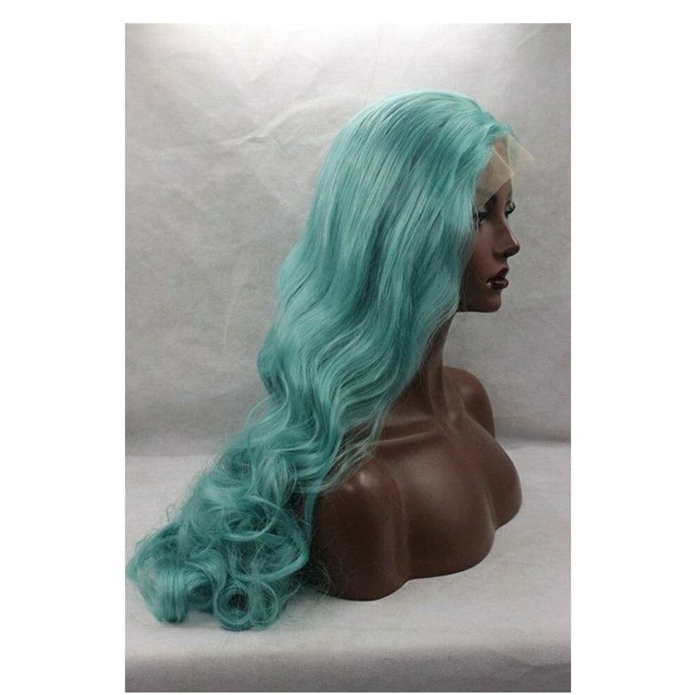 Mint Greenish Blue LaceFront Wig 22-24inches!!