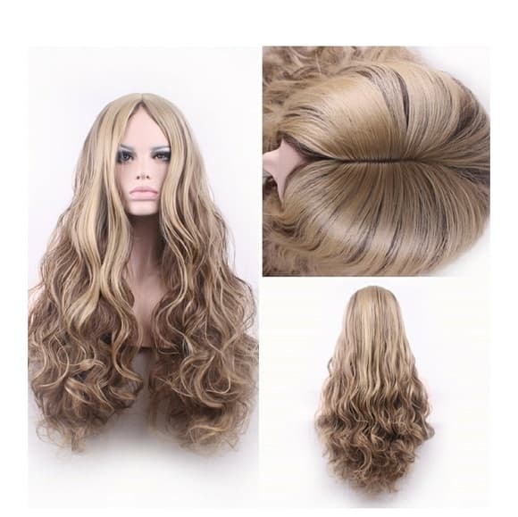 Blonde Highlites Goddess Beauty Wig 30 inches!! - Thumbnail 6