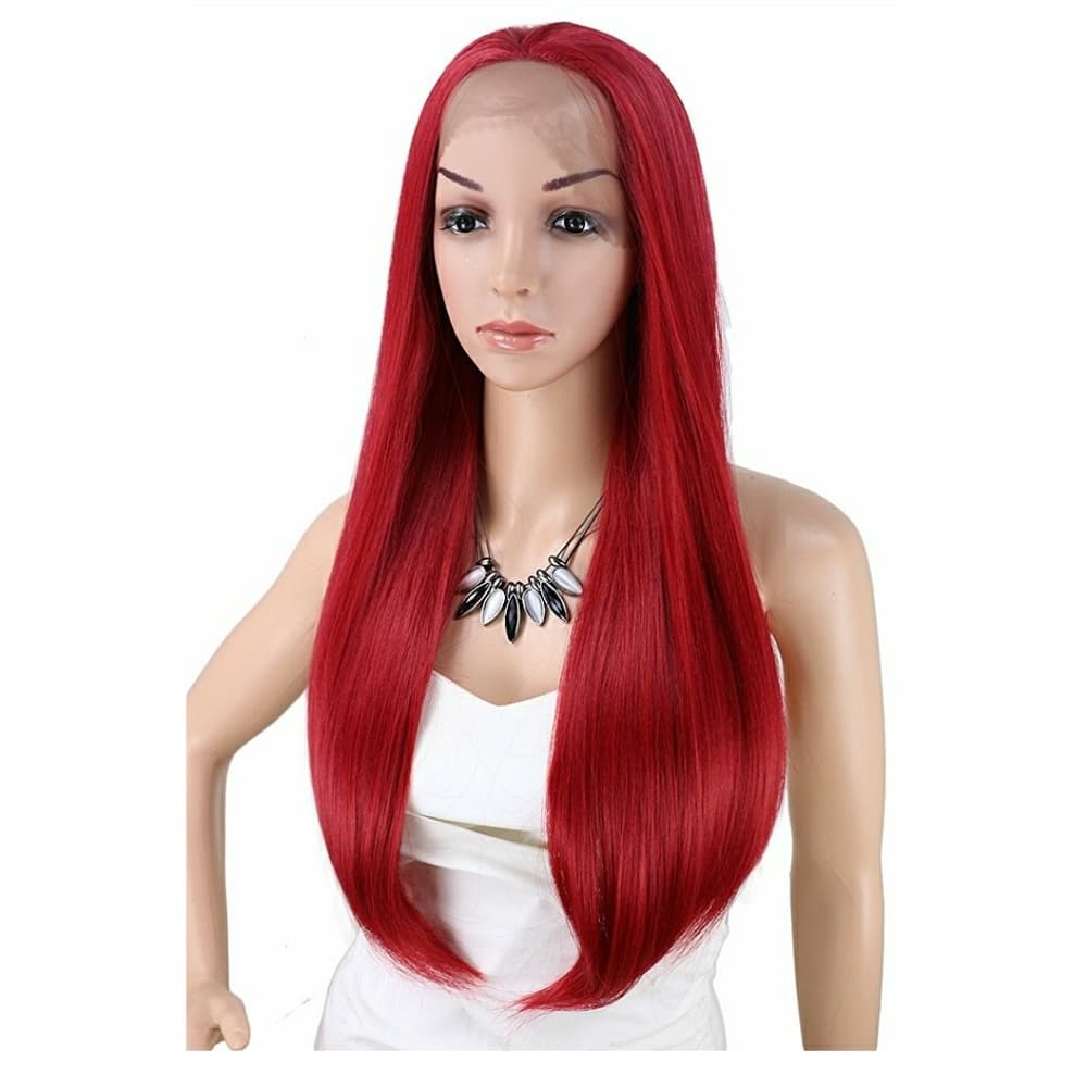 Yaki Red Beauty LaceFront Wig 22-26 inches