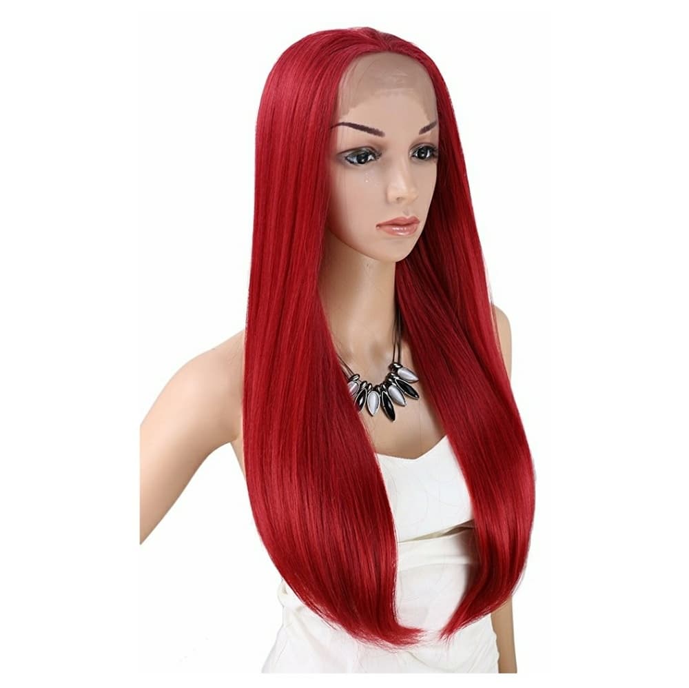 Yaki Red Beauty LaceFront Wig 22-26 inches - Thumbnail 2