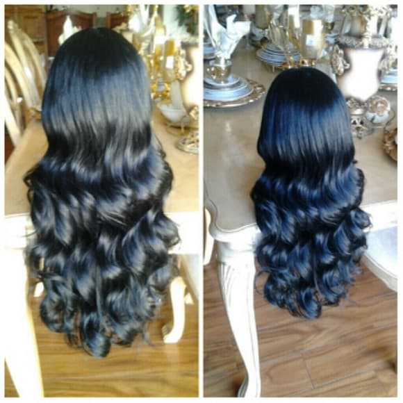 Beautiful Loose Bodywave Lace Front Wig 22-26 inch - Thumbnail 3