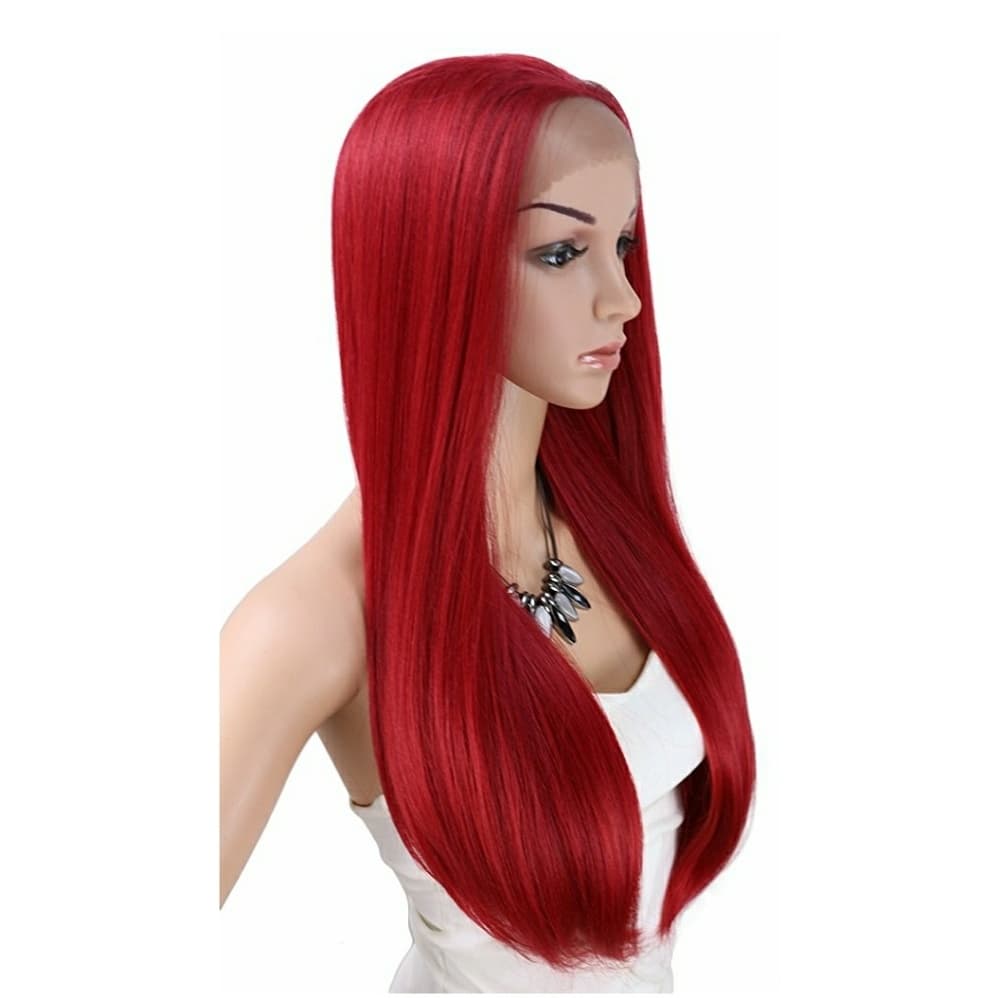 Yaki Red Beauty LaceFront Wig 22-26 inches - Thumbnail 4