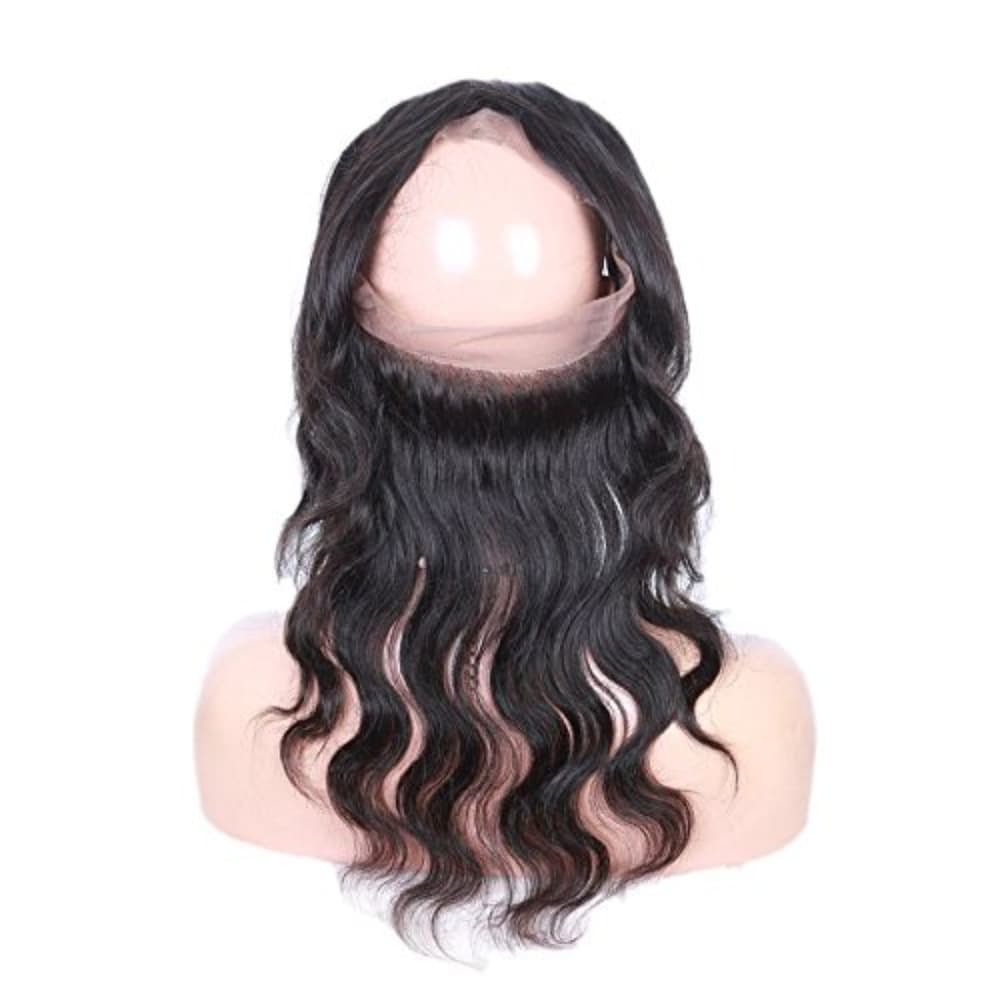 Brazilian Body Wave 360 Lace Band Frontal Closure