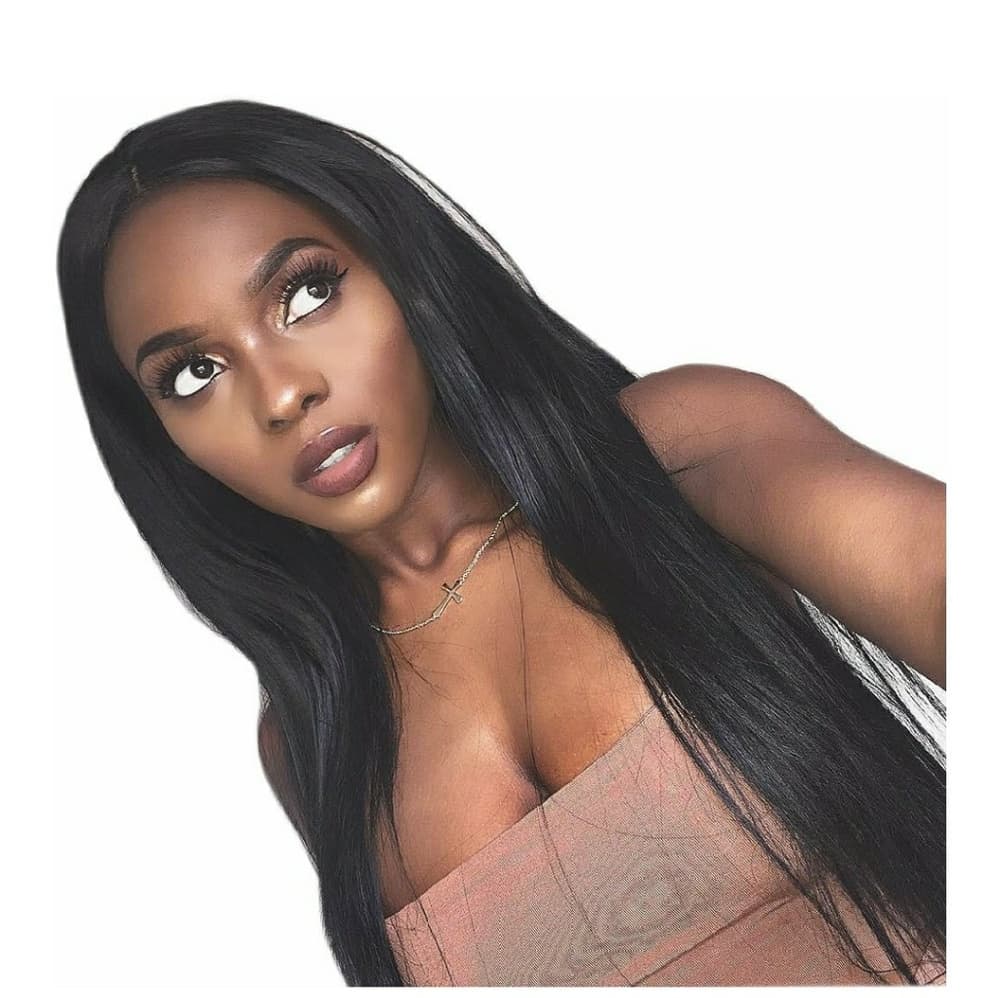 Preplucked Natural Straight Lacefront Wig!! - Thumbnail 6