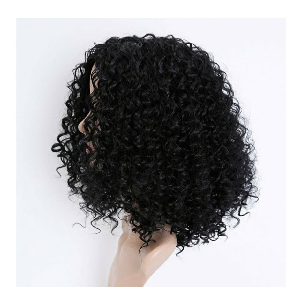 Afro Kinky Curly Wig - Thumbnail 5