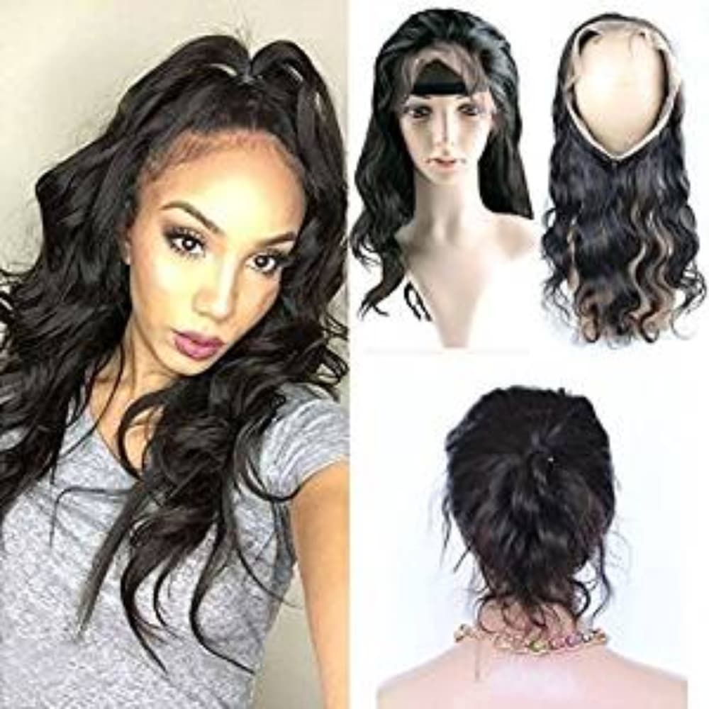 Brazilian Body Wave 360 Lace Band Frontal Closure - Thumbnail 7