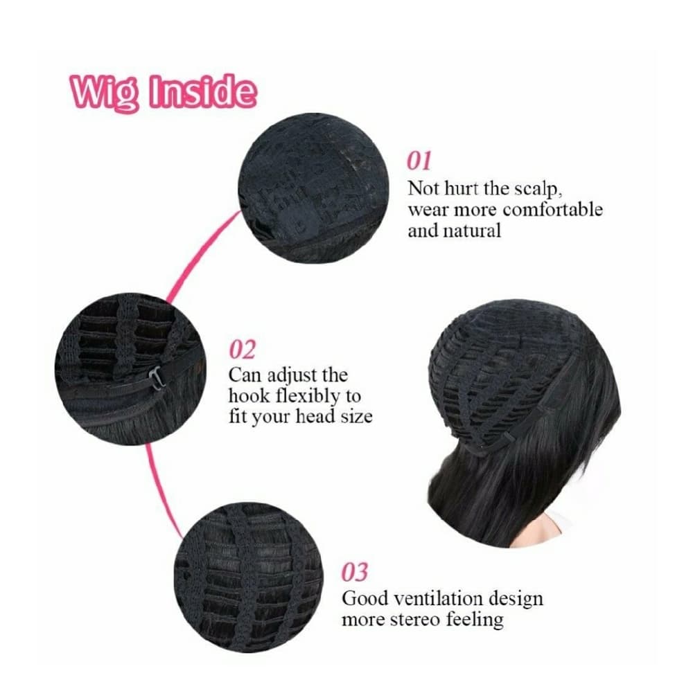Afro Kinky Curly Wig - Thumbnail 2
