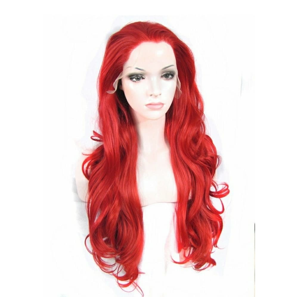 Red Beauty LaceFront Wig Wig 22-24inches - Thumbnail 3