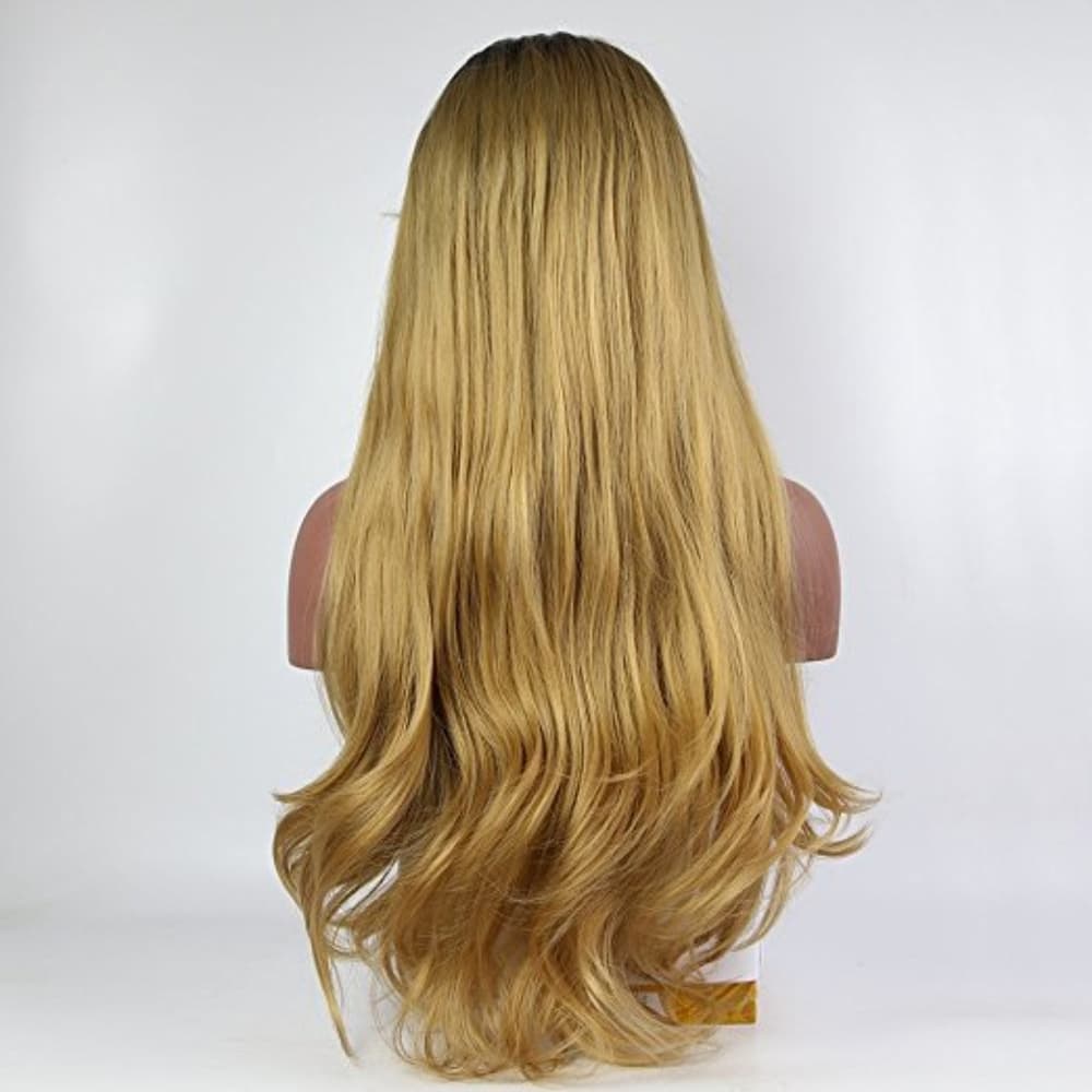 Ombre Black Blonde Lacefront Wig 24-26 inches!! - Thumbnail 2