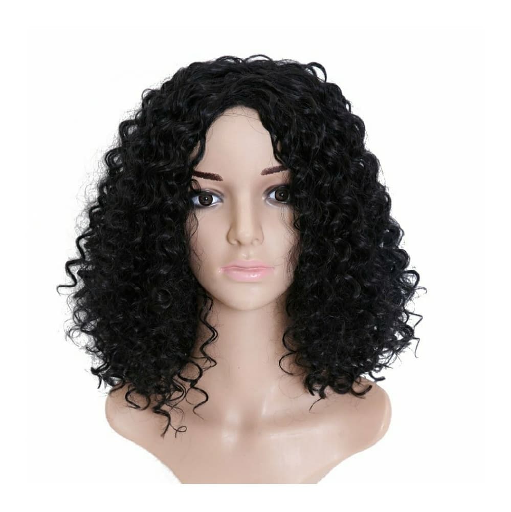 Afro Kinky Curly Wig - Thumbnail 3