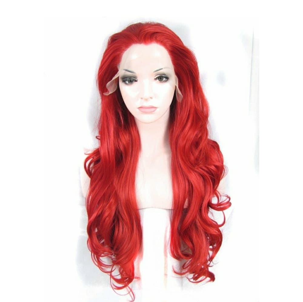 Red Beauty LaceFront Wig Wig 22-24inches - Thumbnail 4