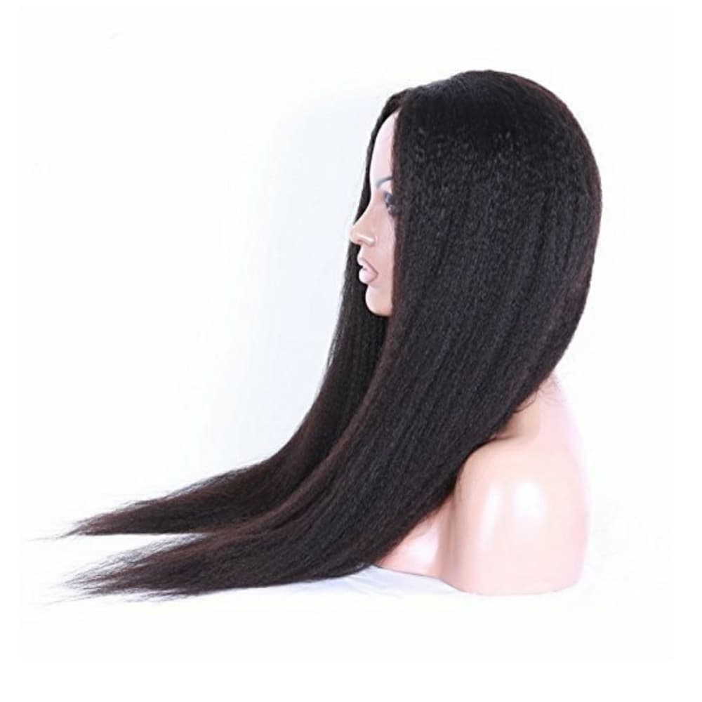 Course Italian Yaki Virgin Human Hair Lace Wig!+ - Thumbnail 5