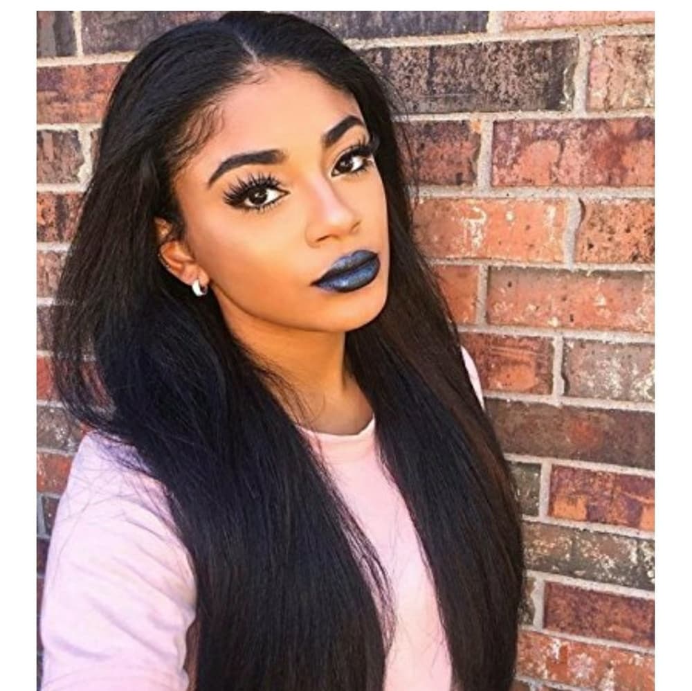 Course Italian Yaki Virgin Human Hair Lace Wig!+ - Thumbnail 7
