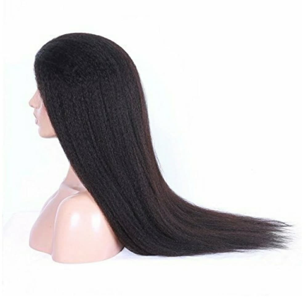 Course Italian Yaki Virgin Human Hair Lace Wig!+ - Thumbnail 4