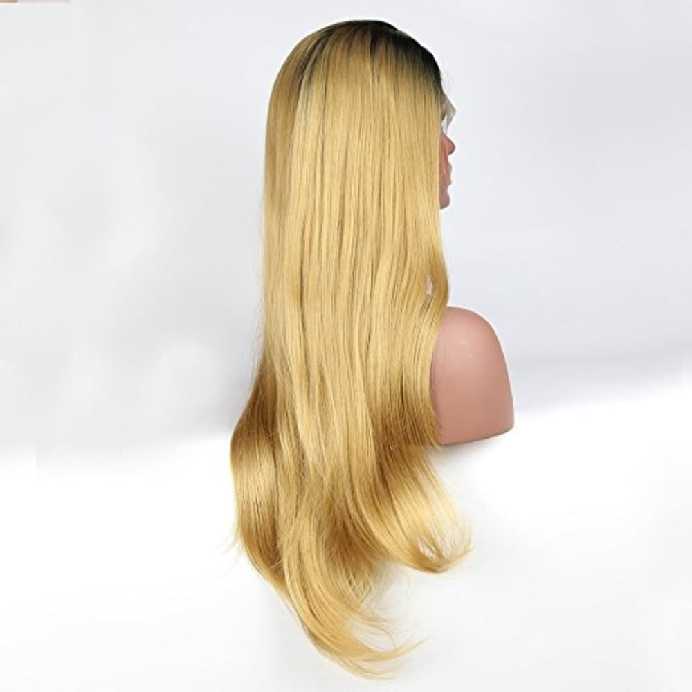 Ombre Black Blonde Lacefront Wig 24-26 inches!! - Thumbnail 4