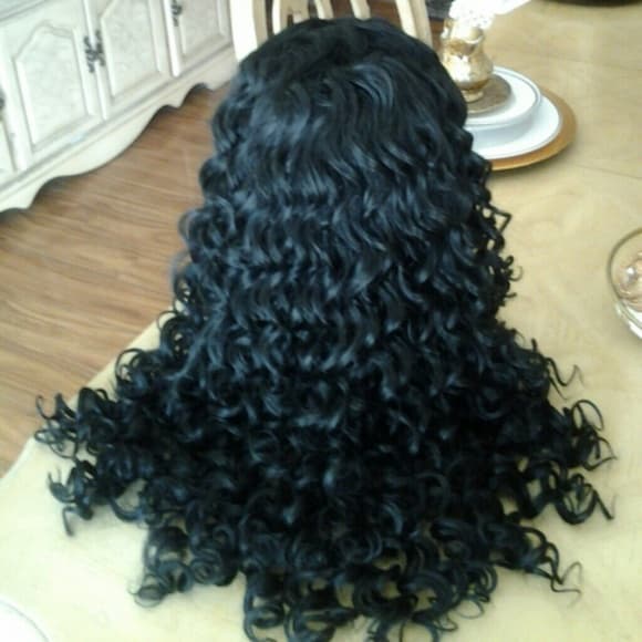 Beautiful Curly Doll Lace Front Wig 22-24 inches! - Thumbnail 3