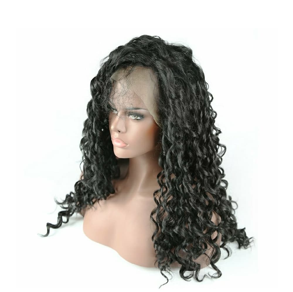 Black Curly Beauty Lacefront Wig 22-24inches!! - Thumbnail 3