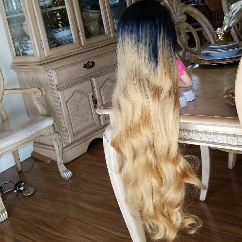 Ombre Blonde Beauty LaceFront Wig